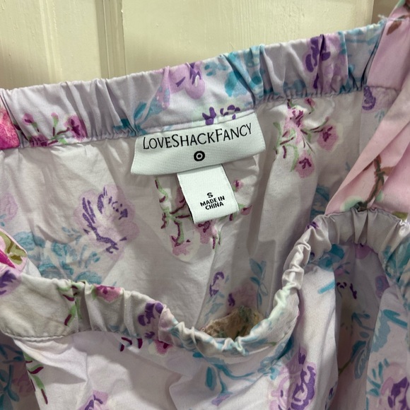 Tiered floral dress love shack fancy free people - Picture 6 of 6